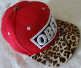 Bone snapback OBEY, Red.