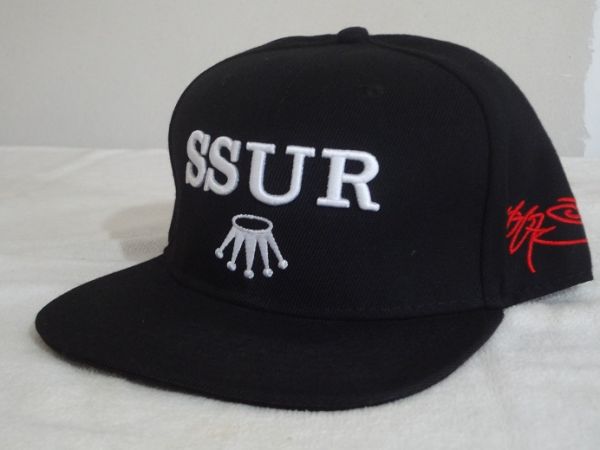 Boné snapback SSUR /Black